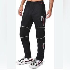 4ucycling Men’s Mountain Bike Riding Thermal Pants Small